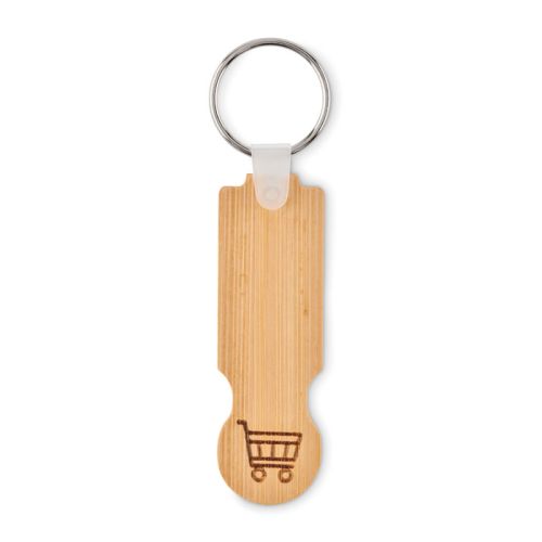 Schlüsselanhänger mit Einkaufswagenmünze - Image 2